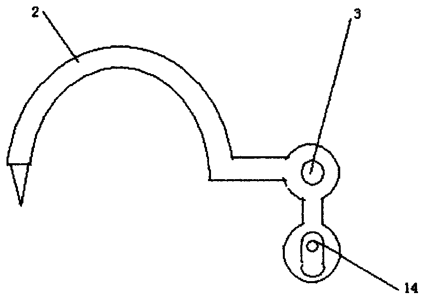 Handheld Chinese torreya fruit picker with sighting telescope