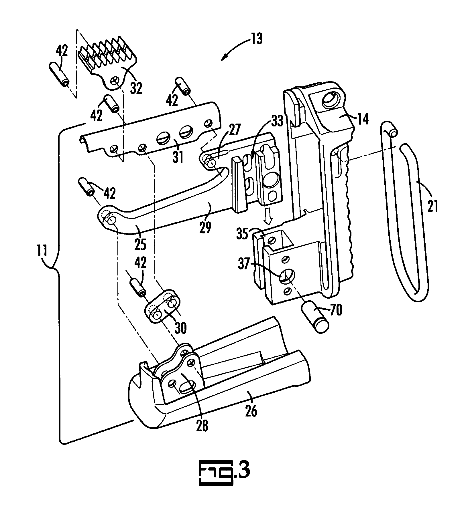 Adjustable butt stock assembly