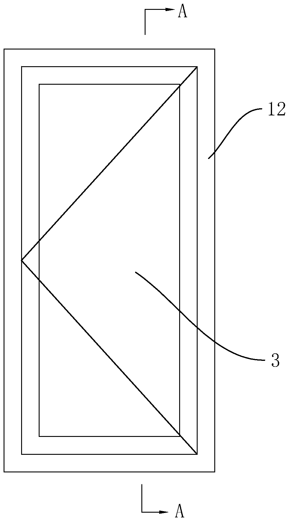 Plastic steel refractory window