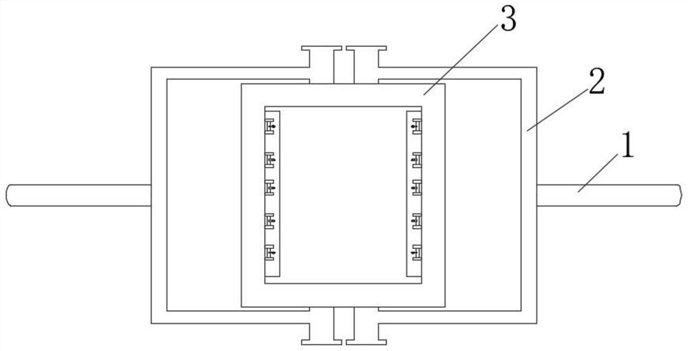 Street lamp outer cover rust-proof cleaning device based on efficient energy-saving industry