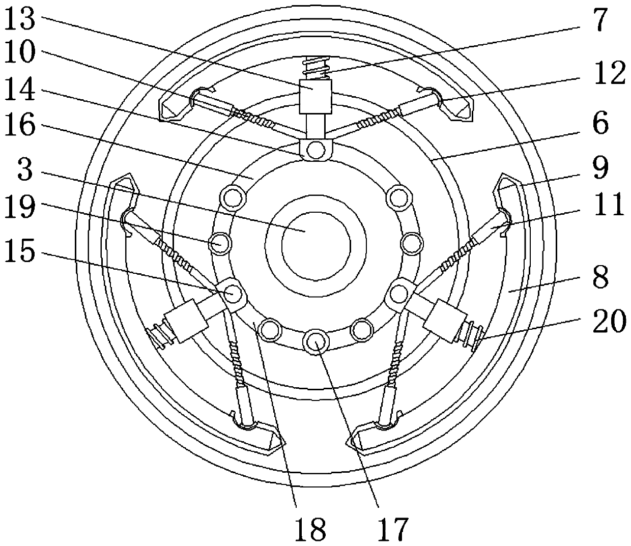 Scraper type evaporator