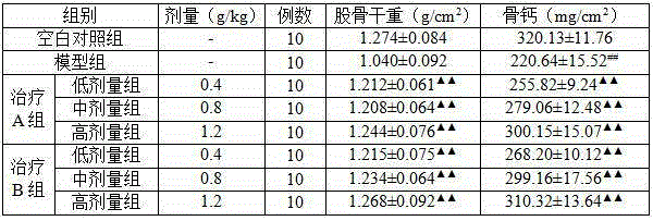 Traditional Chinese medicine composition for treating osteoporosis and preparation method thereof