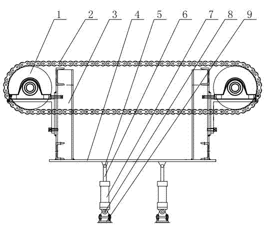 Lifting conveying device