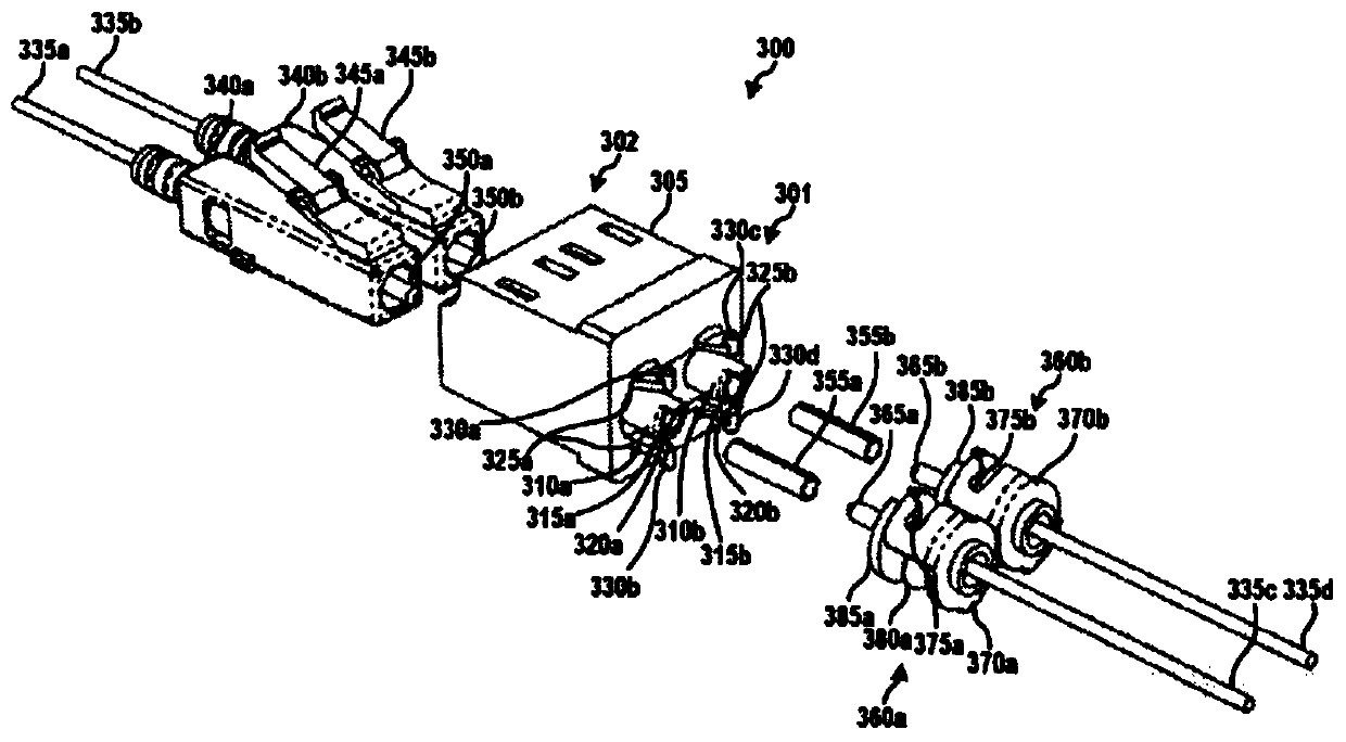 Optical fiber connector assembly