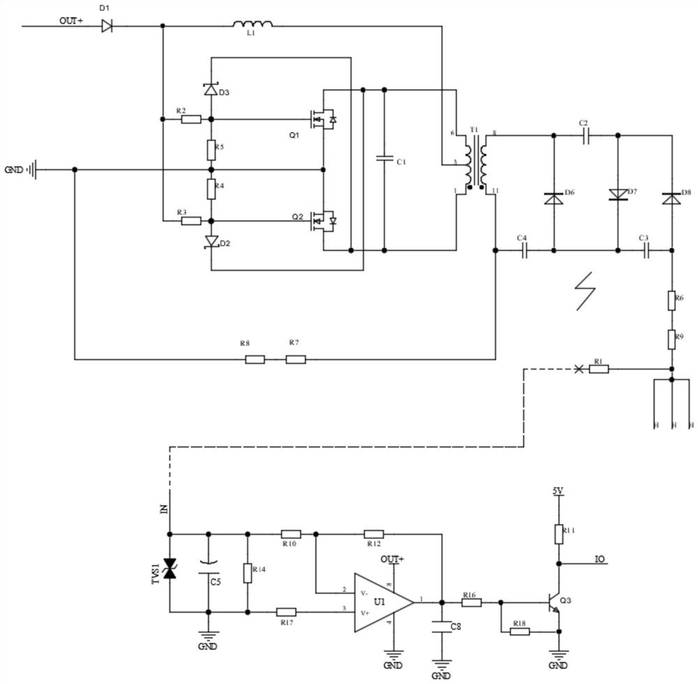 Method and device for detecting good contact of filter screen