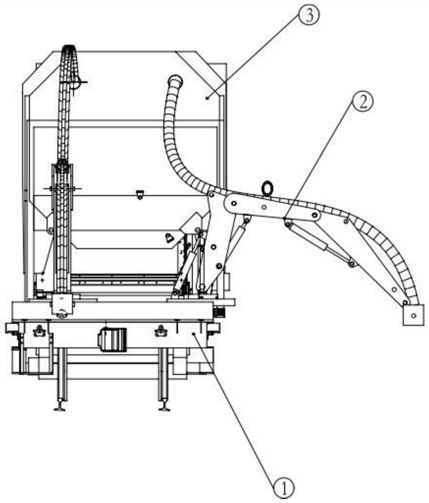 Railway drainage ditch desilting device