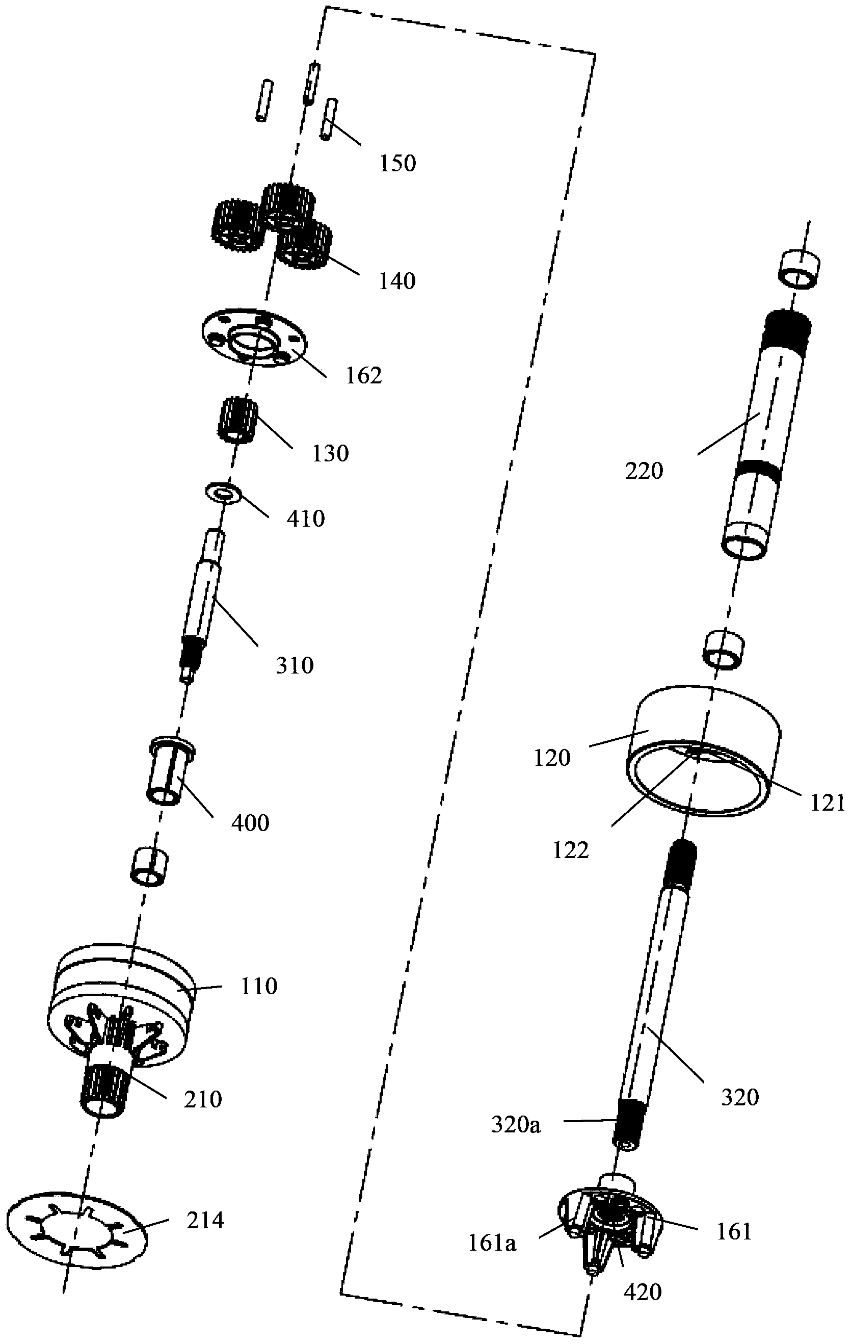 Washing machine transmission device, washing machine driving mechanism and washing machine