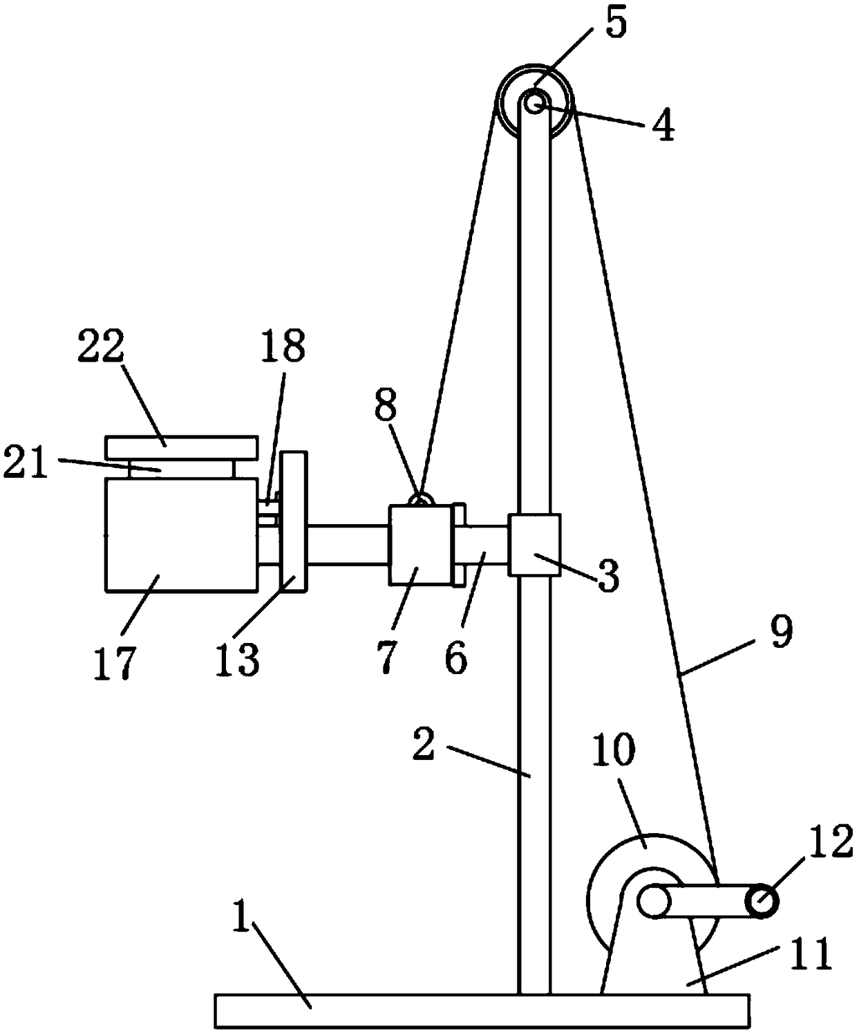 Edge-clamping type tile binding assistance device and use method thereof