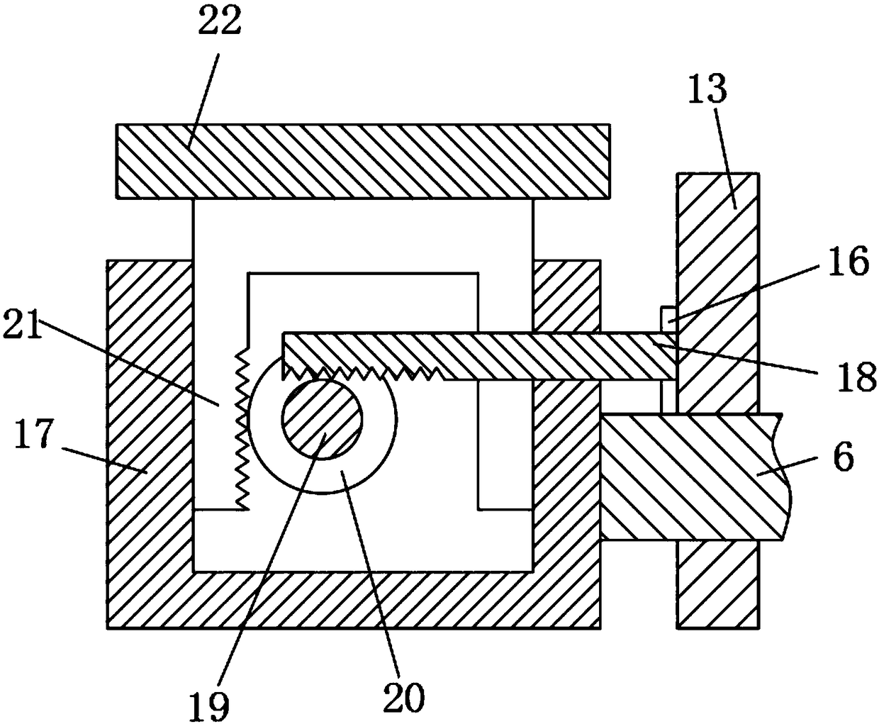 Edge-clamping type tile binding assistance device and use method thereof