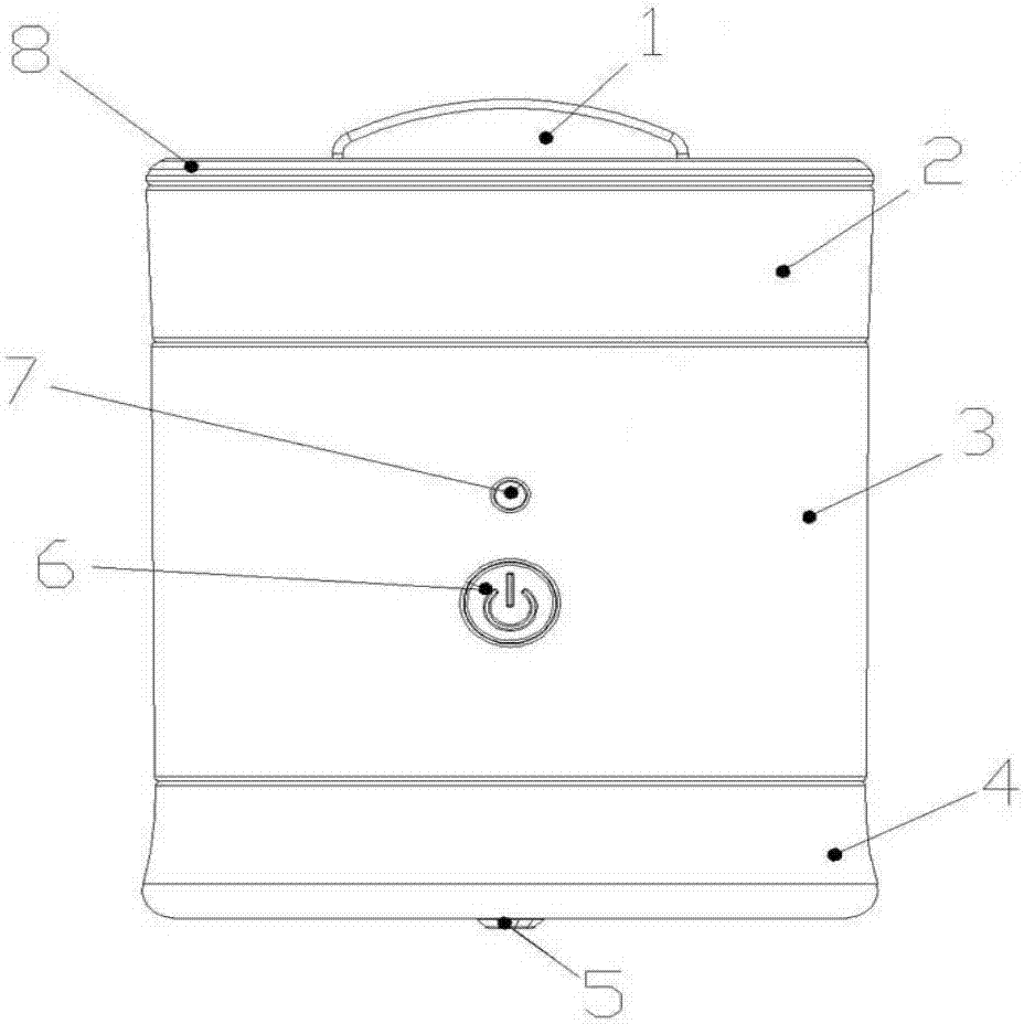 Portable quantum hydrogen-rich water generator