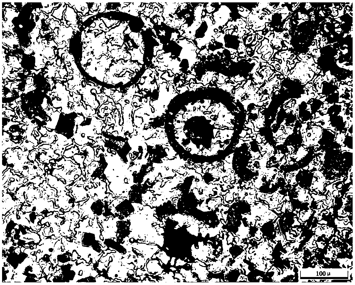 A kind of fracturing ball of soluble magnesium alloy composite material and preparation method thereof