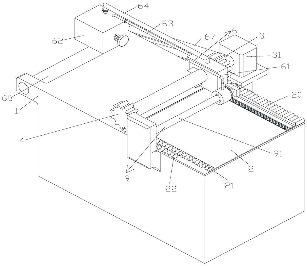 Glass rod polishing device