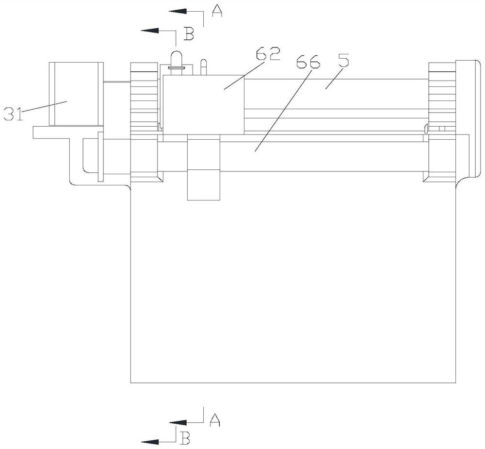 Glass rod polishing device