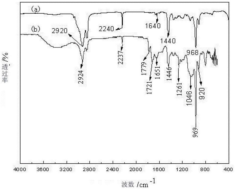 Water-swelling nitrile rubber and preparation method thereof