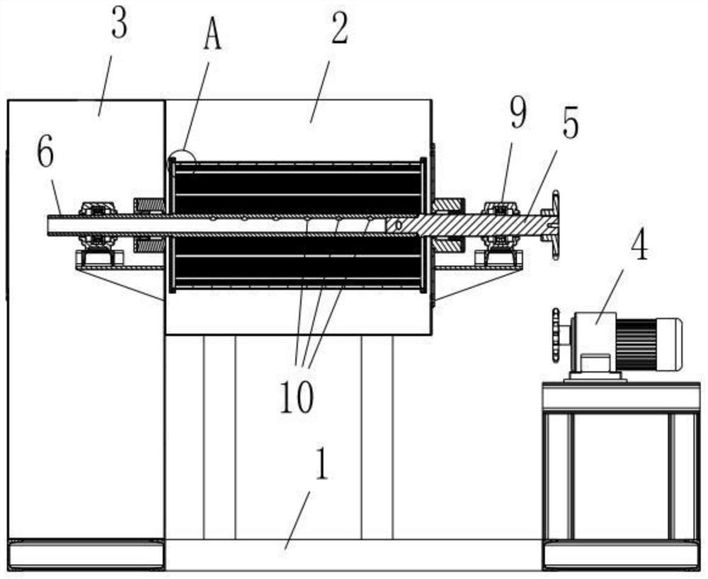 Solid-liquid separation negative pressure treatment equipment