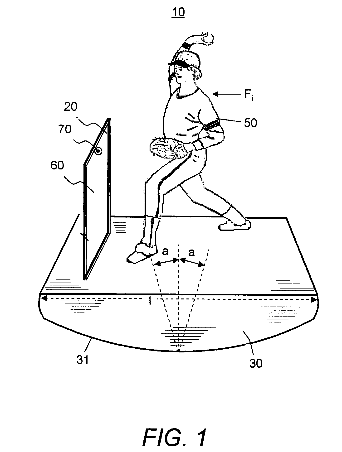 Device for displaying lenticular images