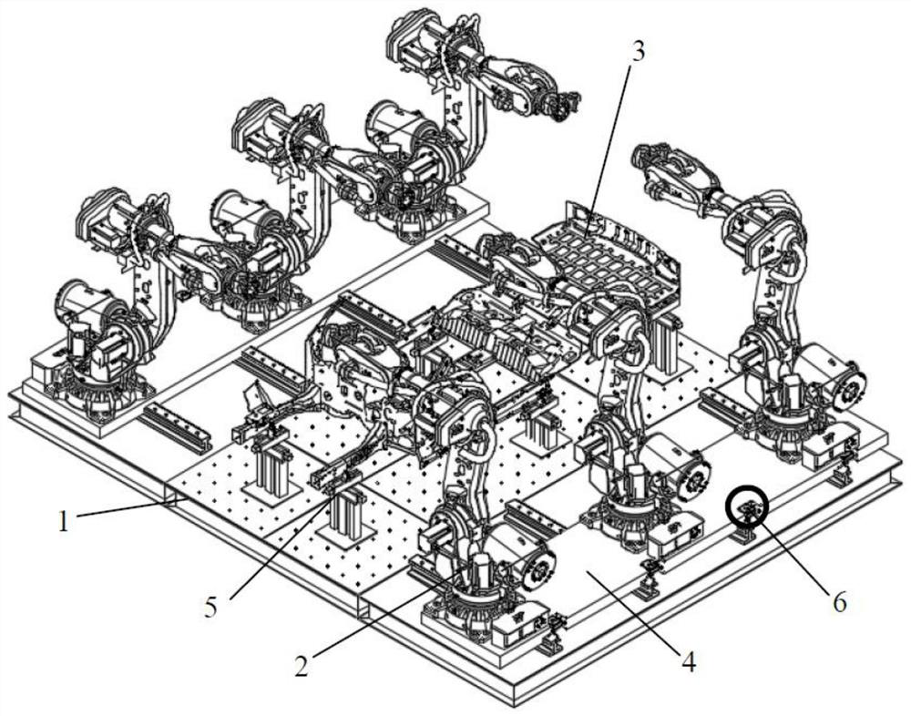 A universal matrix type flexible customized pre-batch prototype vehicle trial production platform and method