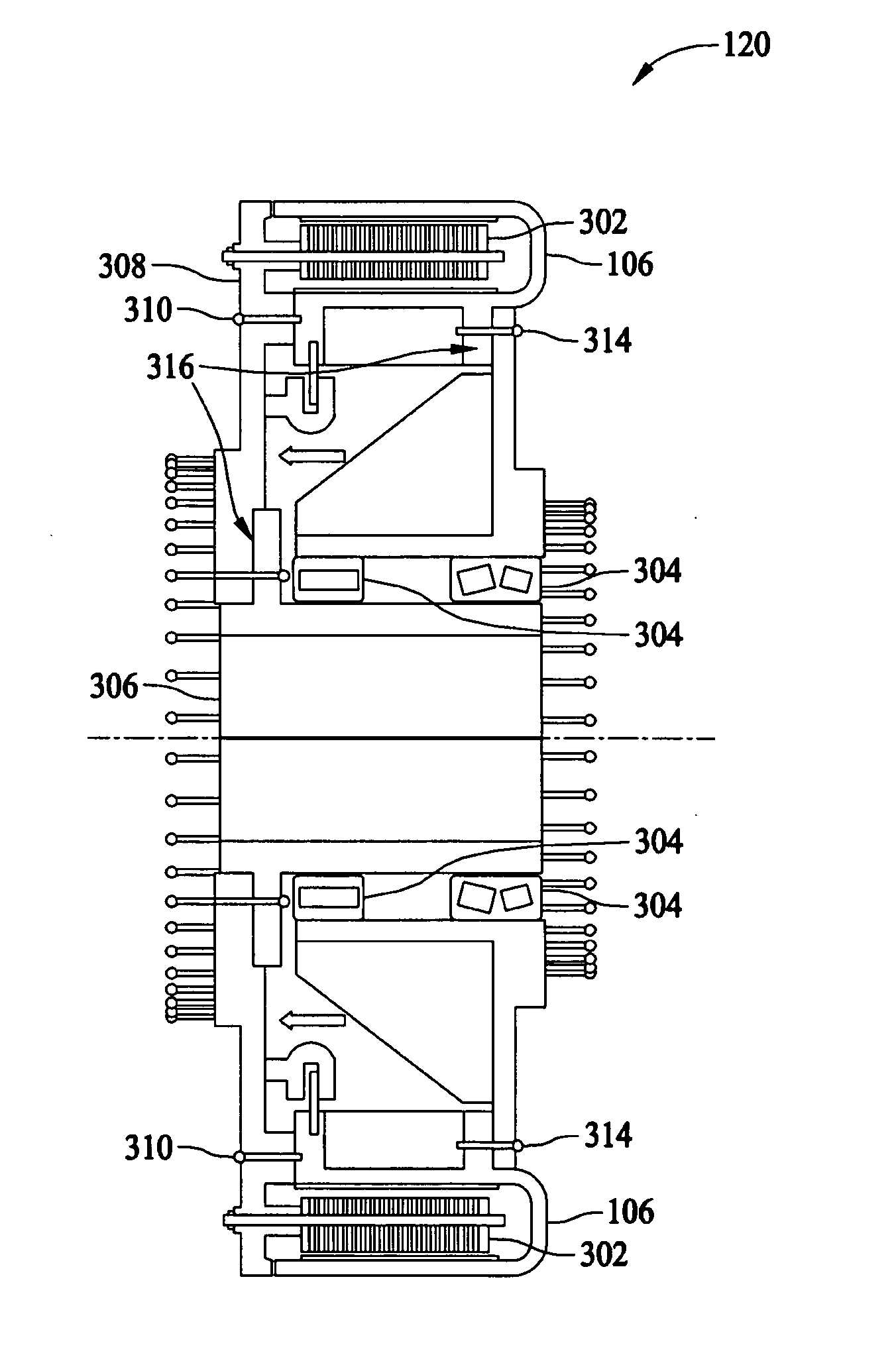 Removable bearing arrangement for a wind turbine generator