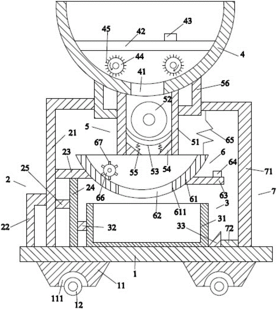 High-efficient construction site sand sieving system