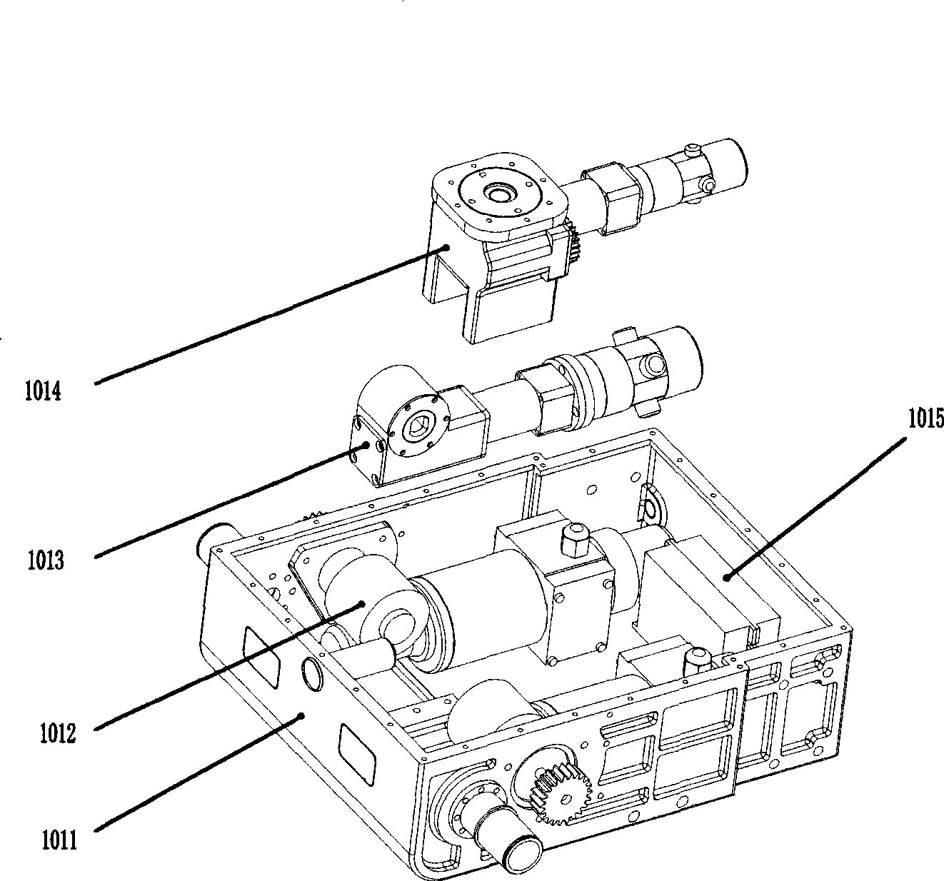 Miniature self-service ground robot