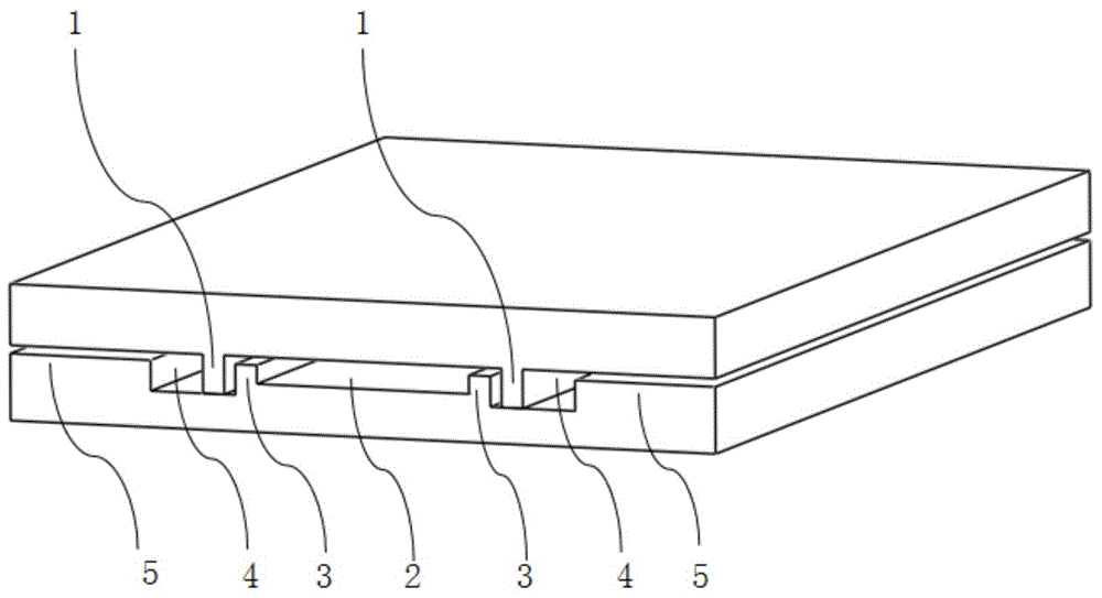 Joint structure used for flow casting control and weld stopping control of POCT chip product ultrasonic welding