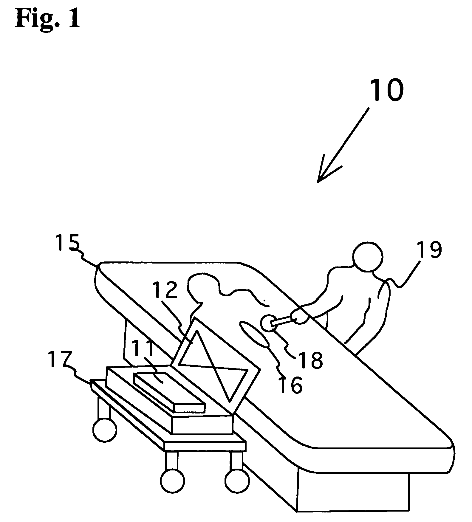 Surgical implement detector utilizing a radio-frequency identification marker