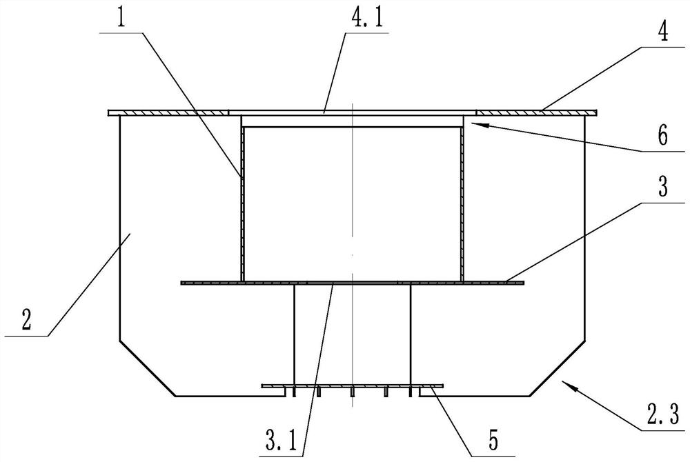 The impeller structure of a drum separator