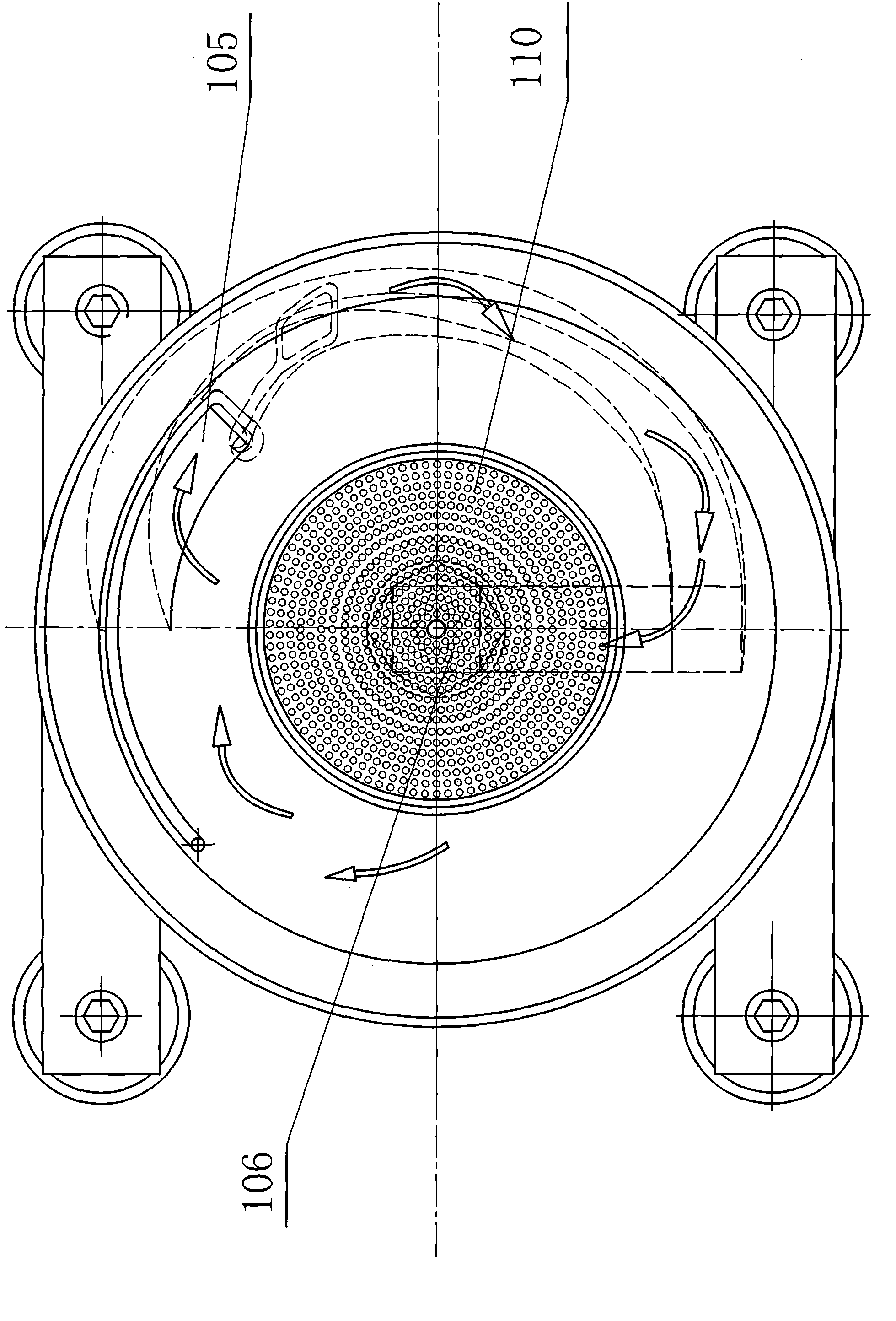 Jar external circulatory packed bed type cell reactor and method for cultivating animal cell