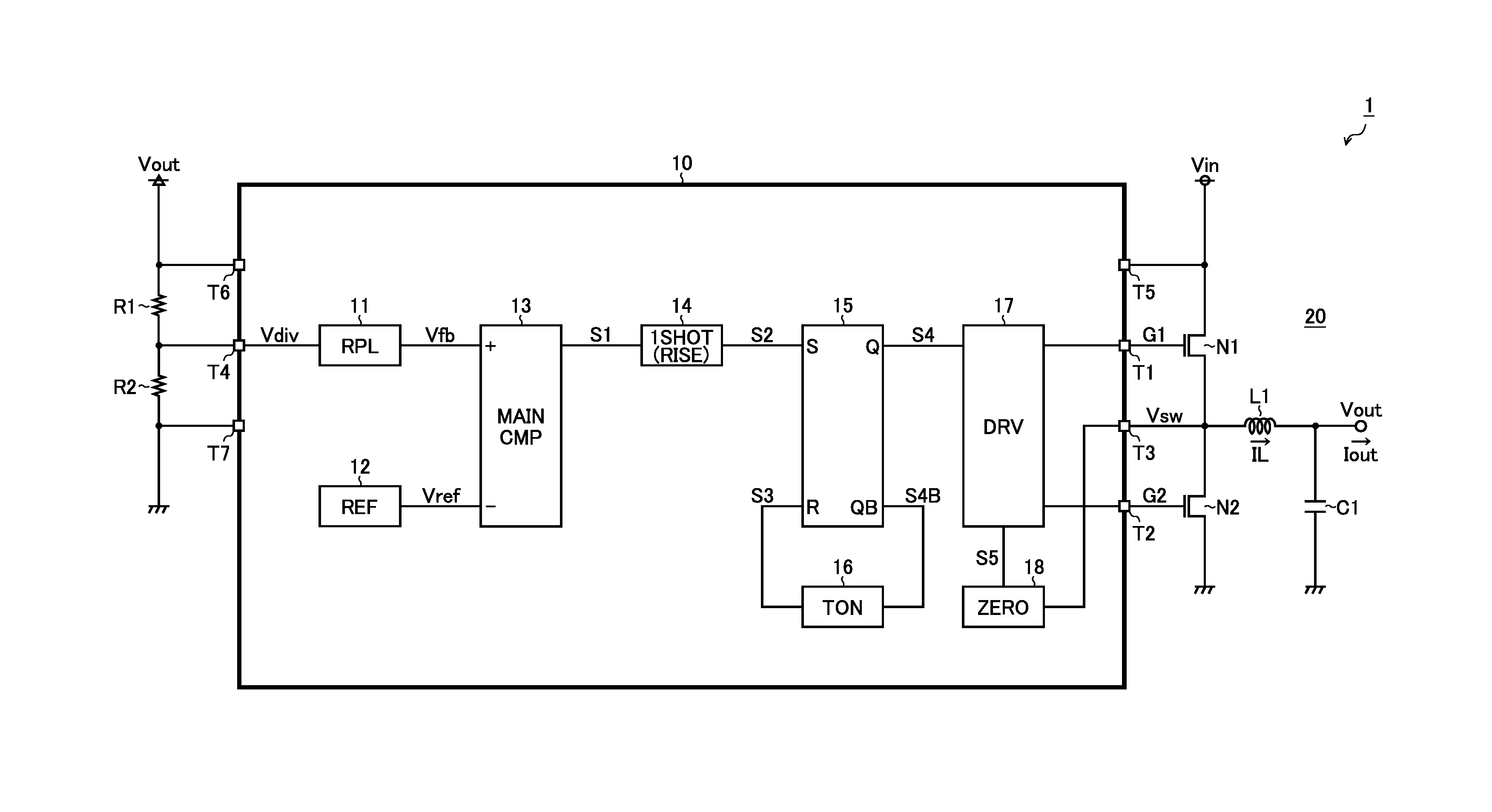 Switching power supply device