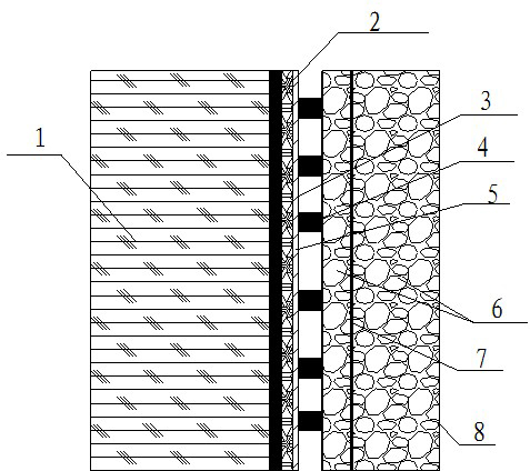 Old wall surface refurbishment and installation system