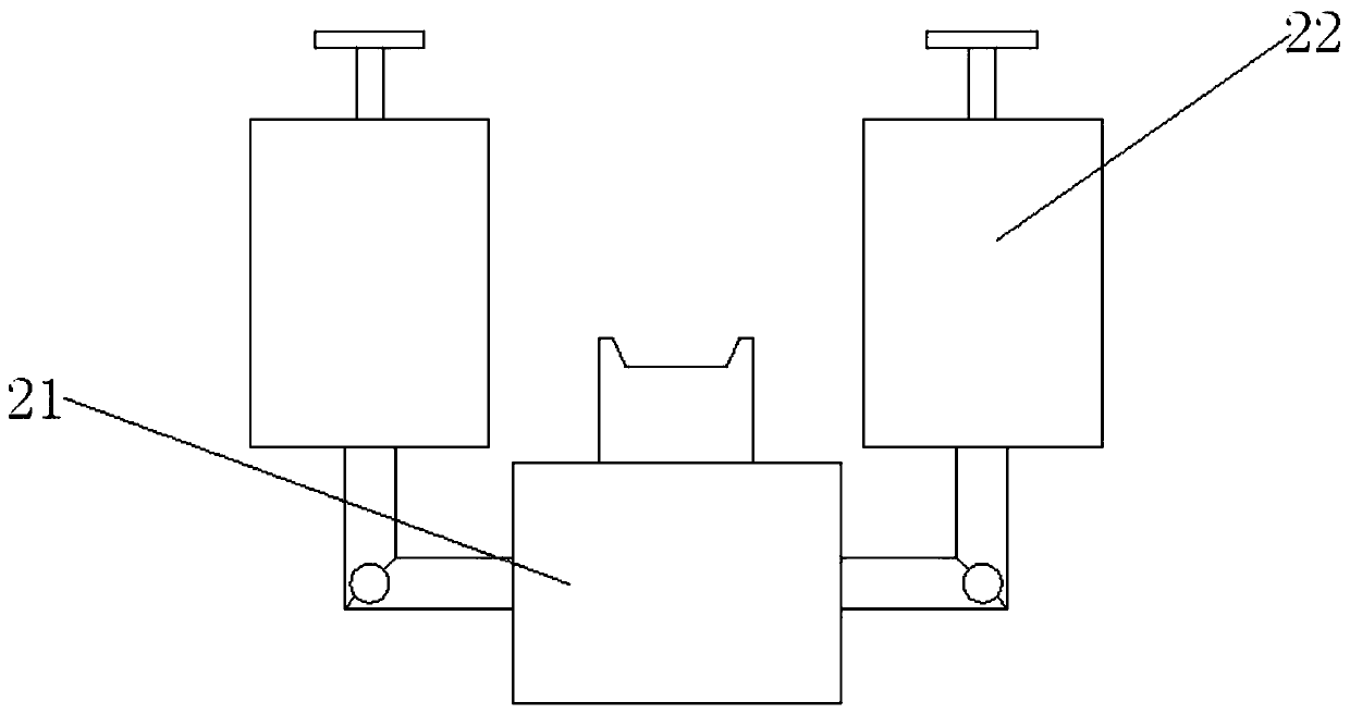 A kind of external scaffolding and wall parts of multi-storey residential buildings