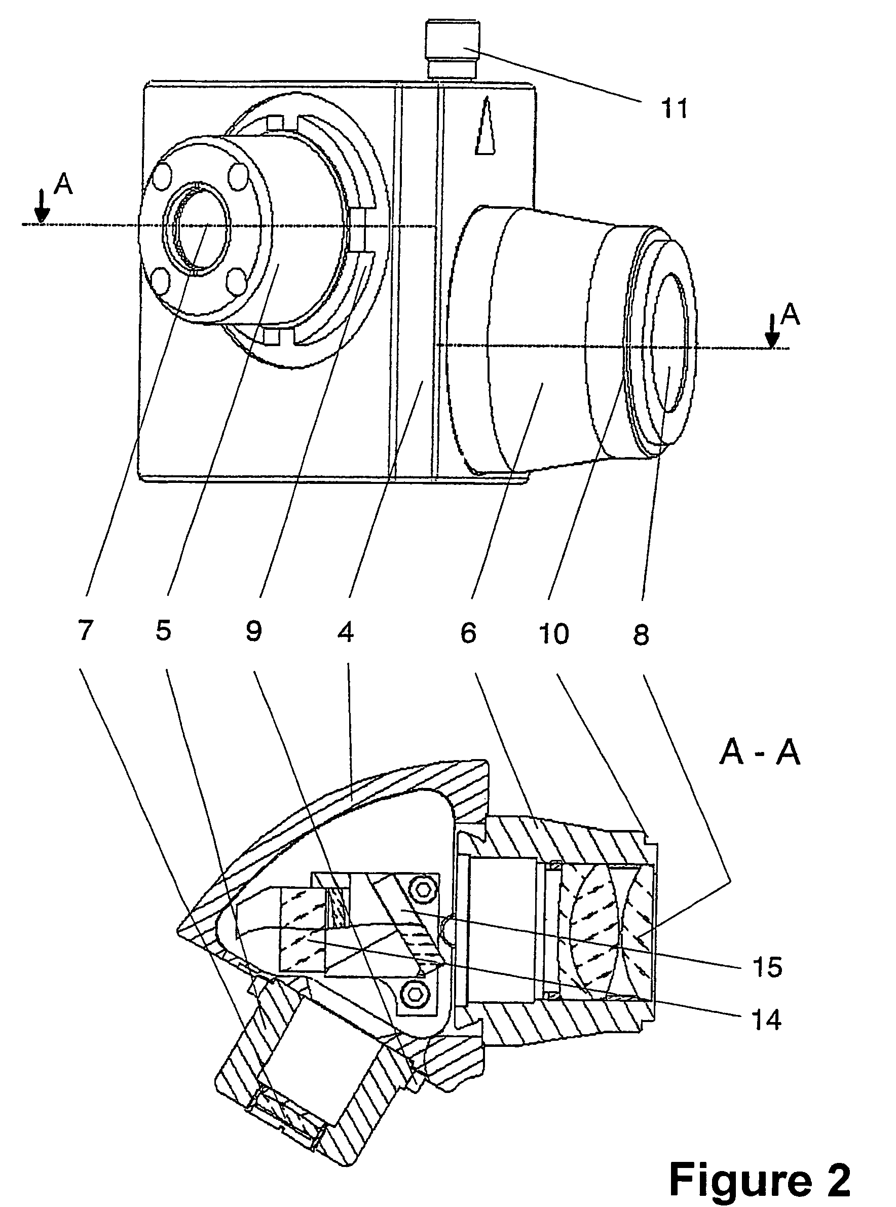 Camera adapter for optical devices, in particular microscopes