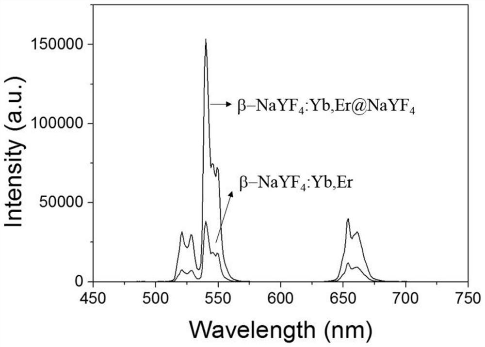 A rare earth nanomaterial containing polystyrene shell and its biocoupling and application