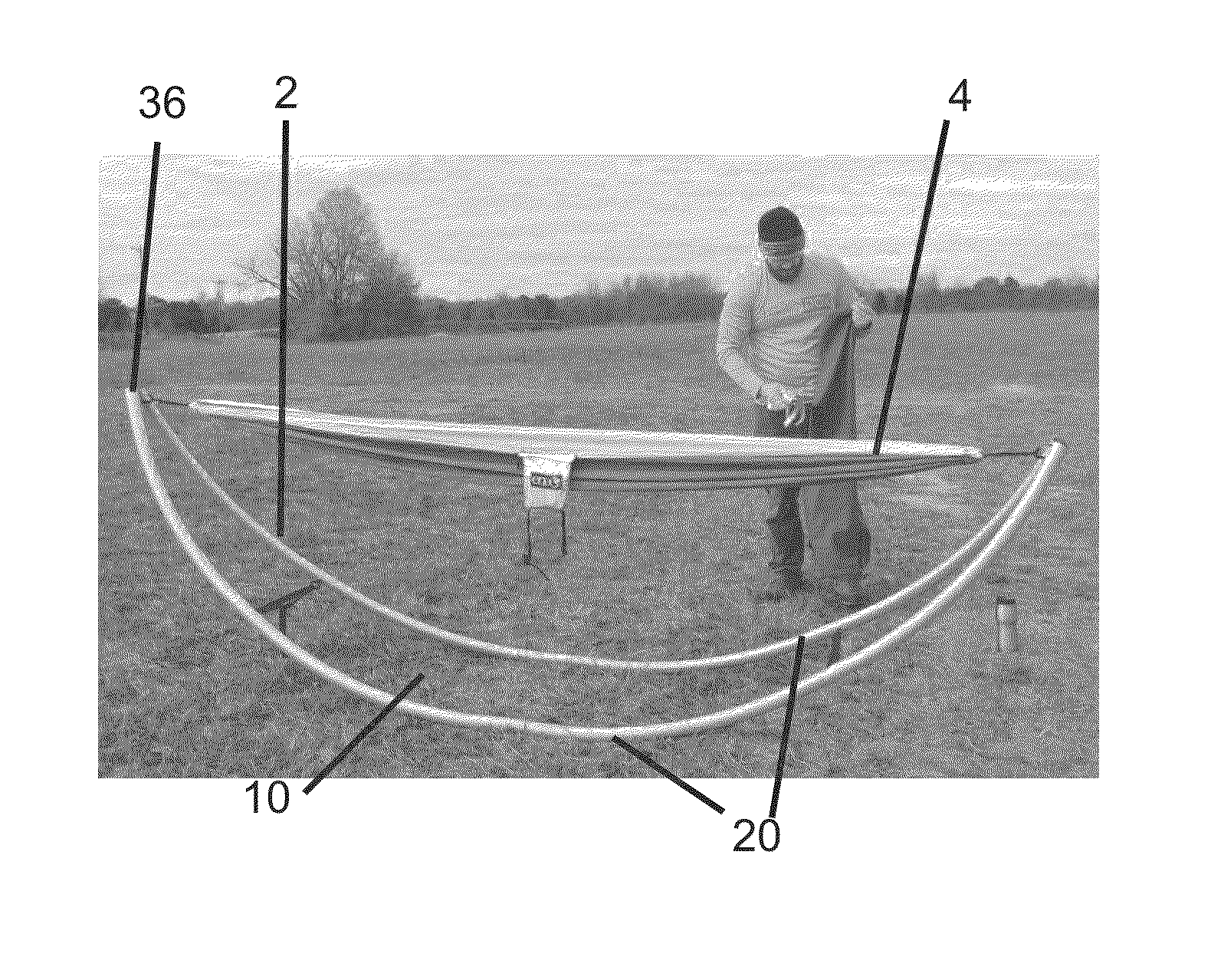 Portable Hammock Frame Shiftable Between Multiple Stable Positions