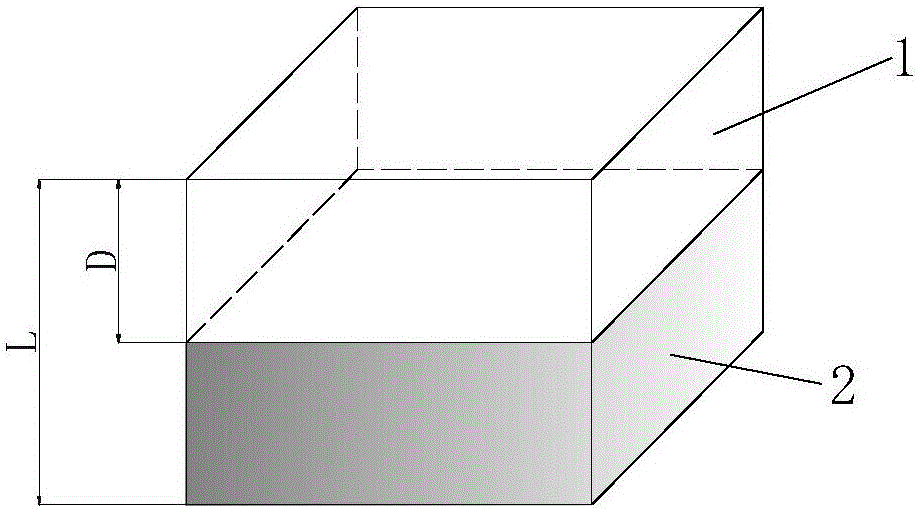 Preparation method of layered high purity zircon refractory material