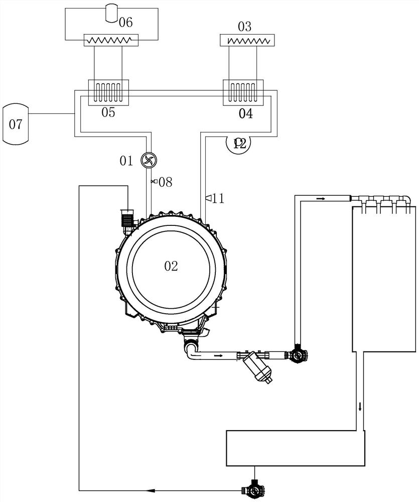 Active safety detection method for dry cleaning machine