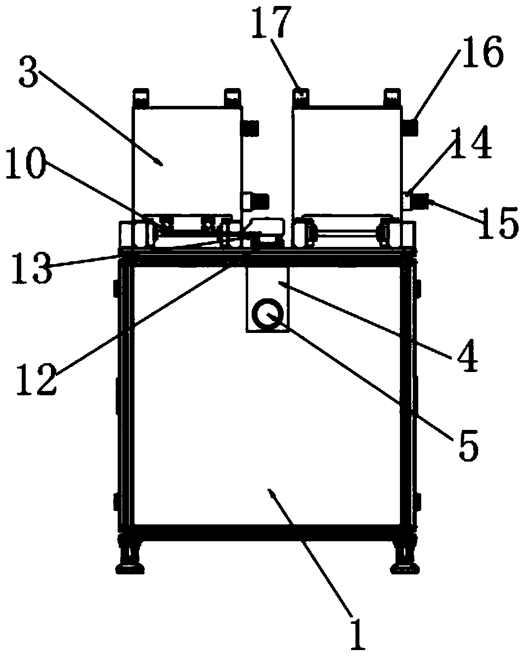 Disinfection device for mask production and operation method thereof