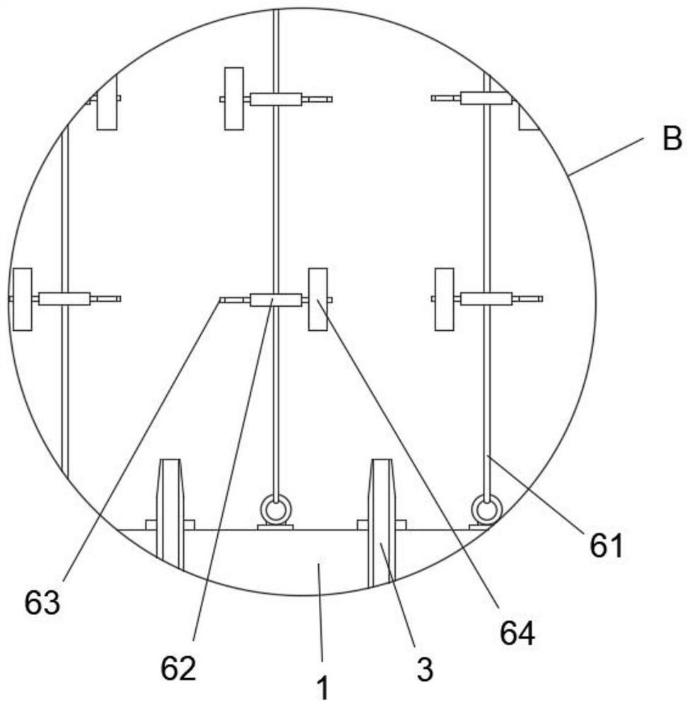 Ozone gas uniform anti-blocking sewage treatment tank