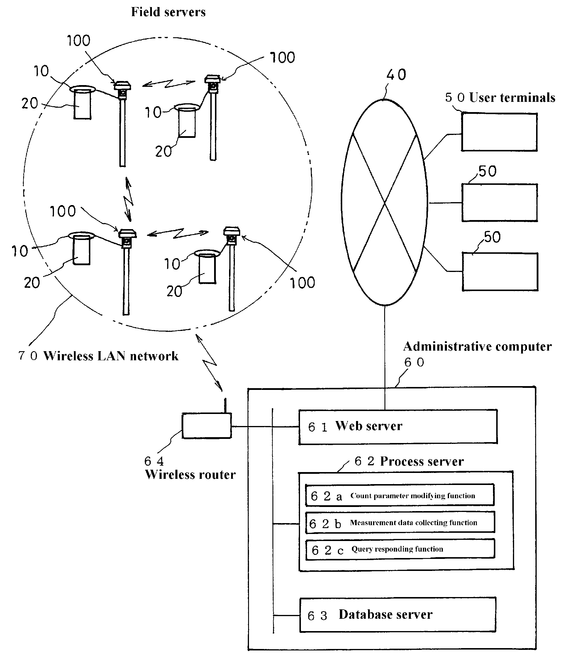 Pulse container for an insect electrocutor