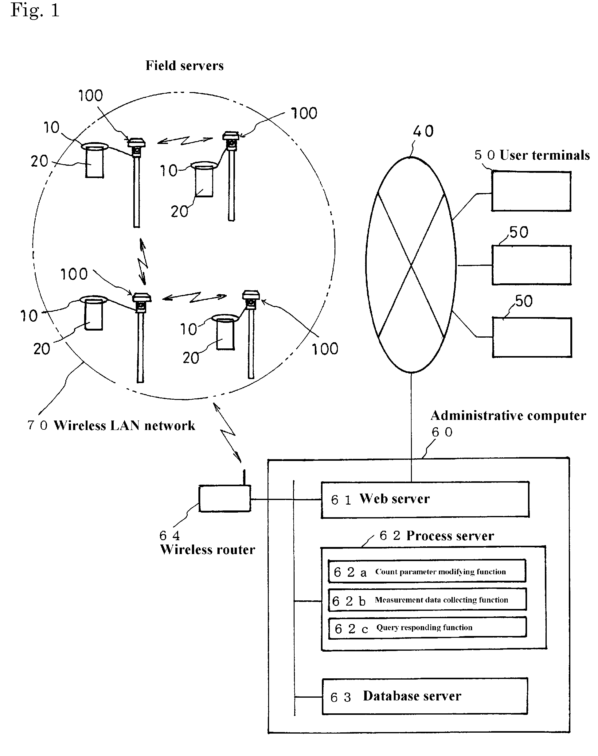 Pulse container for an insect electrocutor