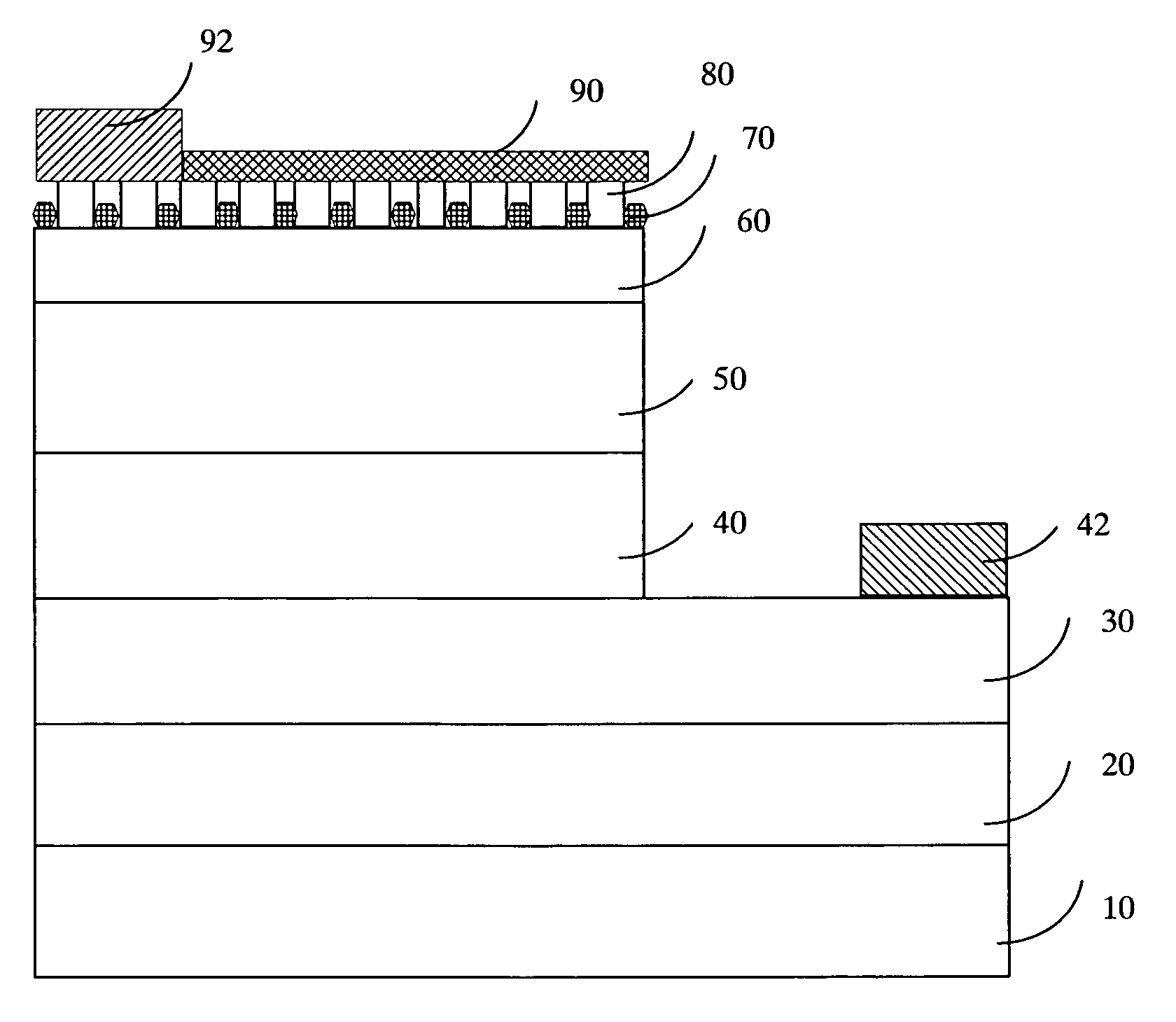 High-brightness gallium-nitride based light emitting diode structure