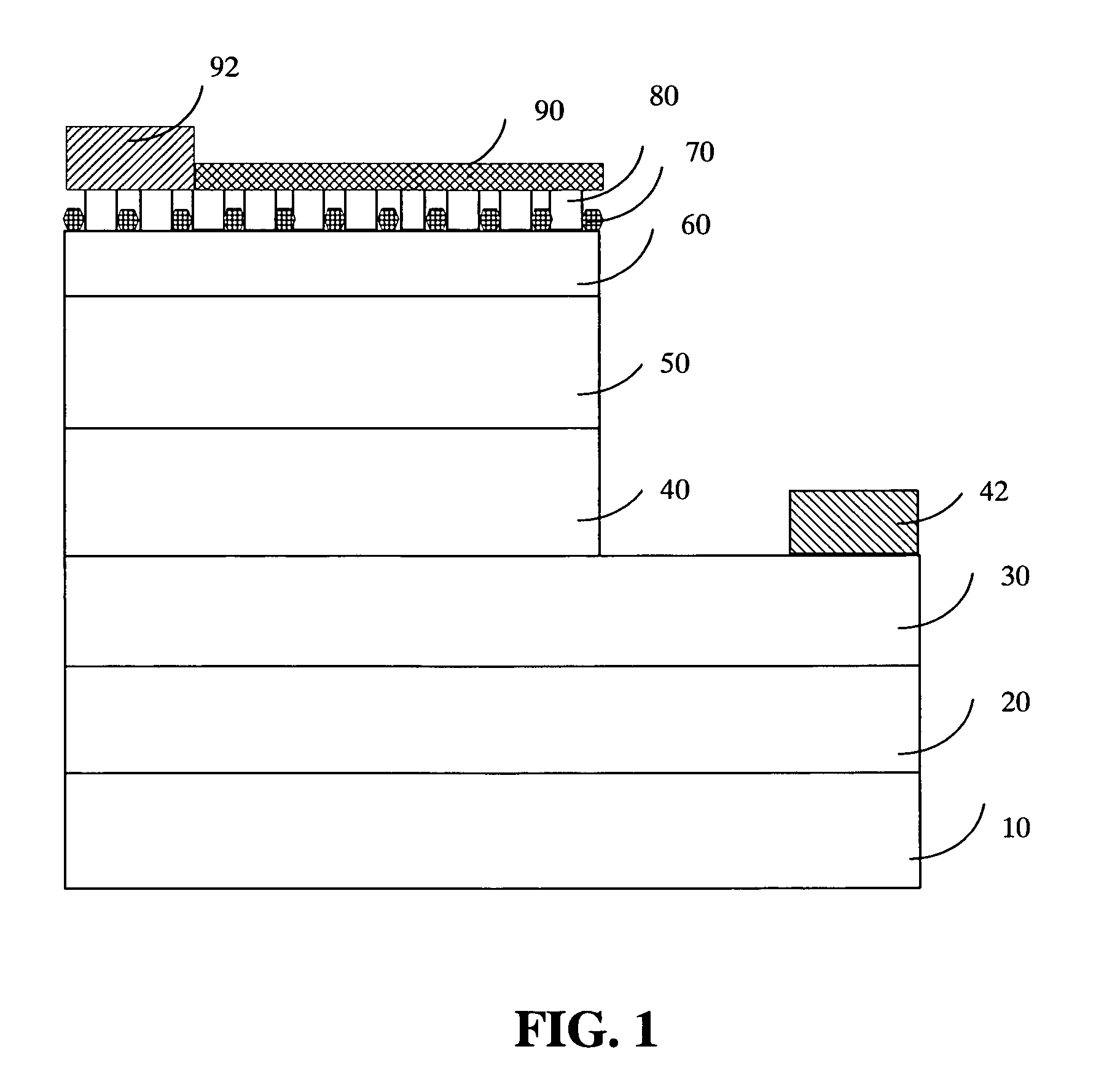 High-brightness gallium-nitride based light emitting diode structure