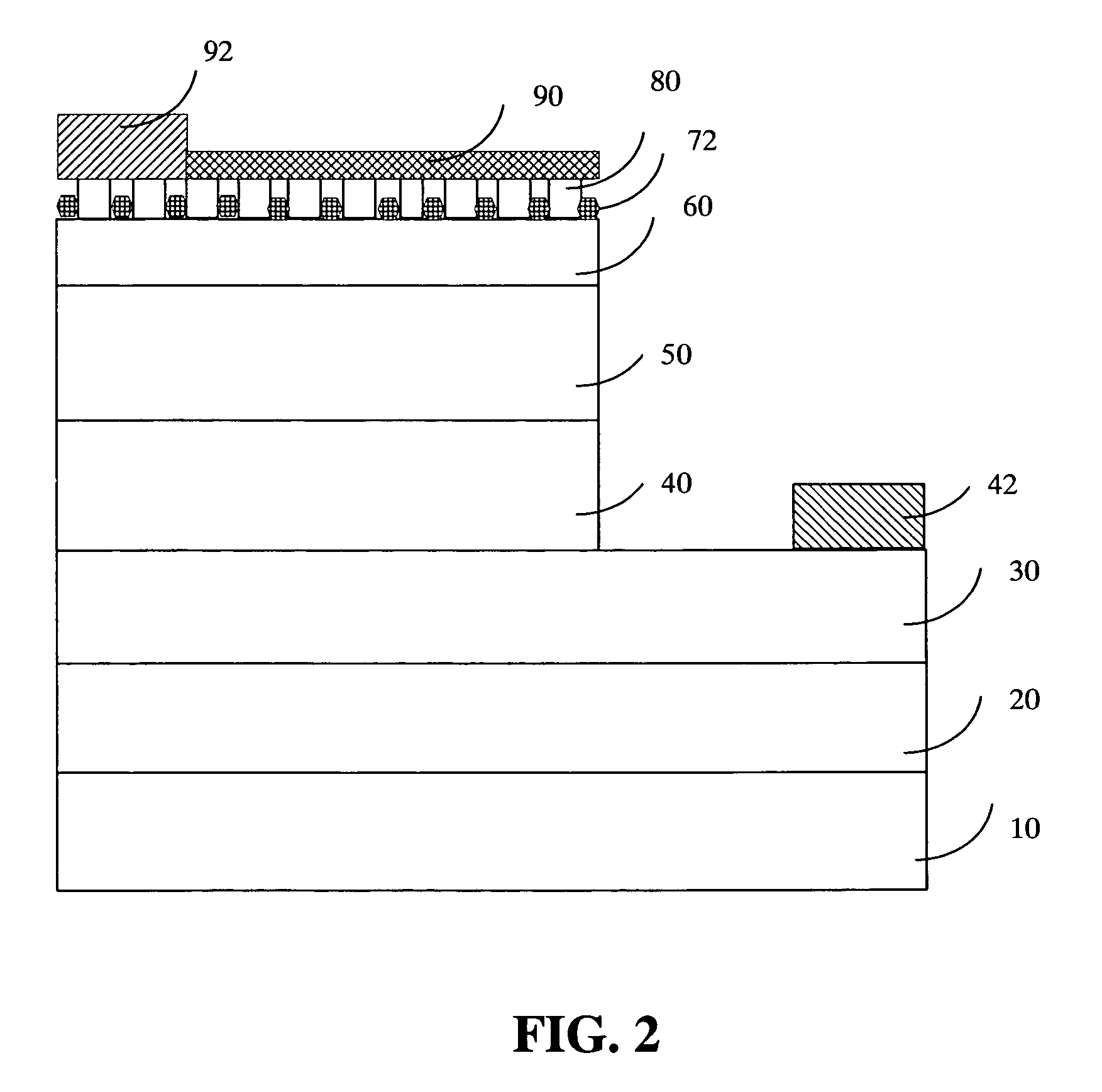 High-brightness gallium-nitride based light emitting diode structure