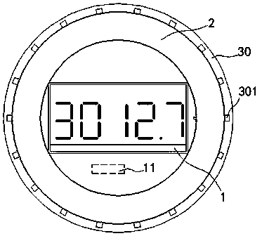 Swivel meter