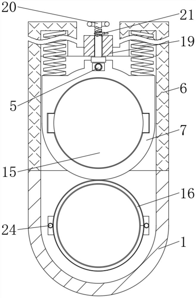 Emergency cut-off valve for water conveying pipeline