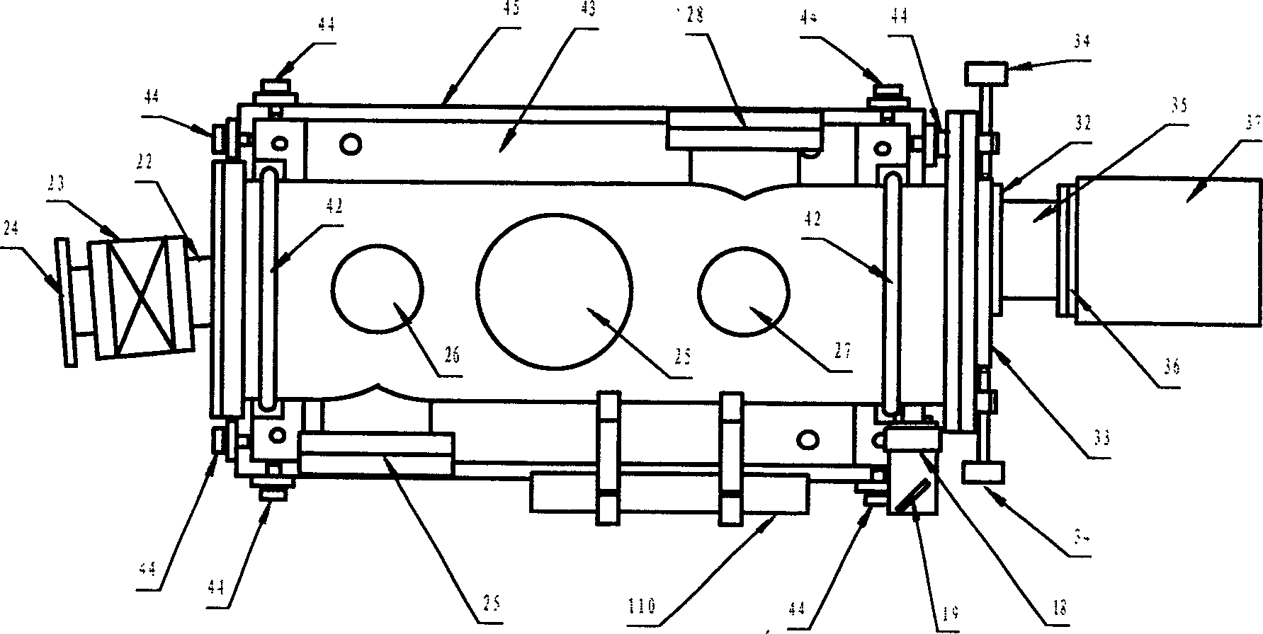 Glancing incidence flat field spectrometer