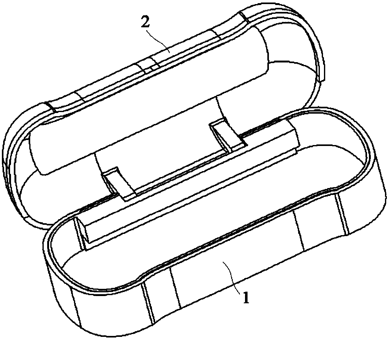 Storage box for earphones