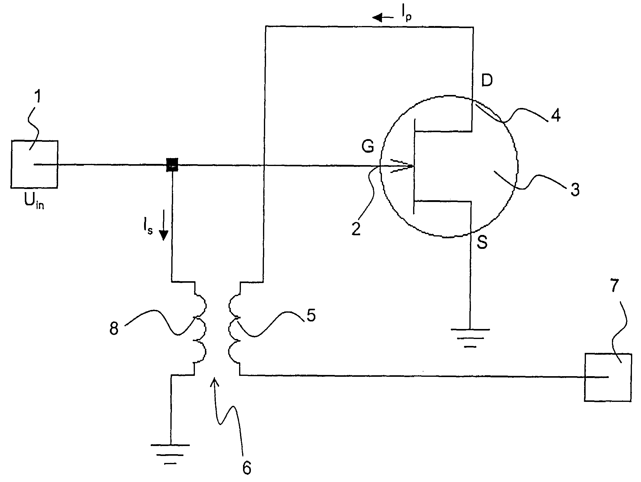 Low-noise preamplifier, in particular, for nuclear magnetic resonance (NMR)