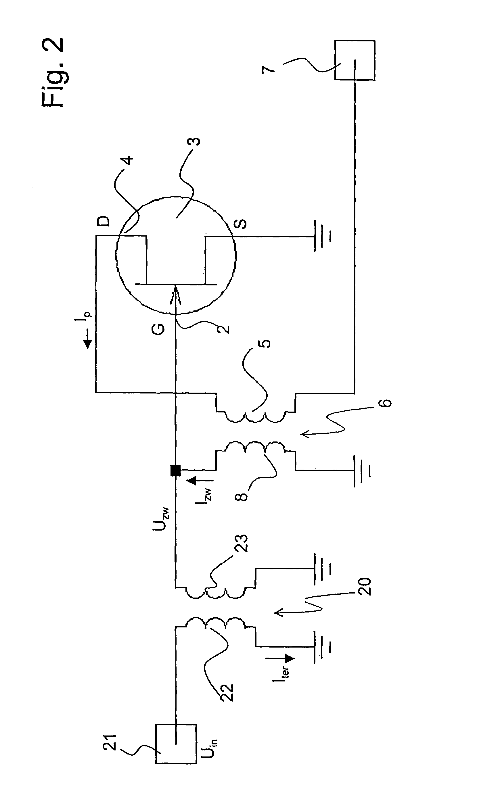 Low-noise preamplifier, in particular, for nuclear magnetic resonance (NMR)