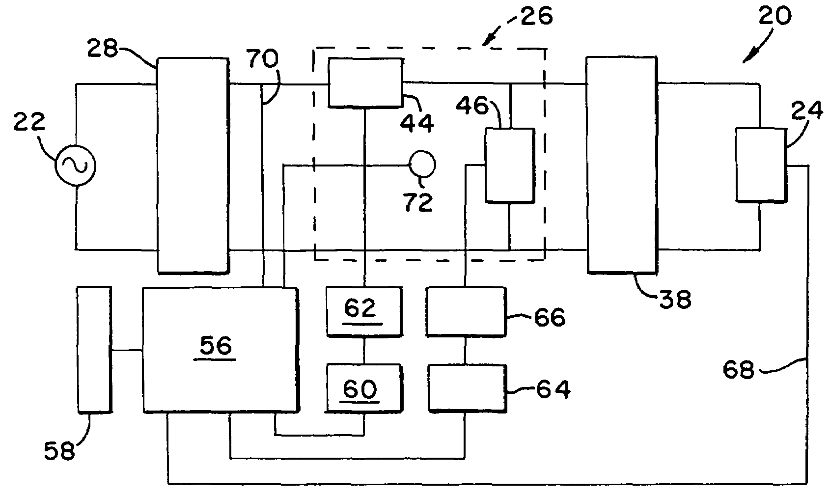 Sinewave dimmer control method